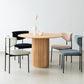 Solid Wood Dining Table Round Modern Pedestal Dining Table for Home Use Natural 47.2"L x 47.2"W x 29.5"H Without Chairs Clearhalo ' dining_table' 'Dining Tables & Seating' 'Dining Tables' 'furn' 'furn_dining_table' 'Furniture' 'furniture_dining_table' 'Kitchen & Dining Furniture' 'kitchen&dining_furn' 'kitchen' 'kitchen_dining_table' 4577026