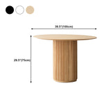 Solid Wood Dining Table Round Modern Pedestal Dining Table for Home Use Clearhalo ' dining_table' 'Dining Tables & Seating' 'Dining Tables' 'furn' 'furn_dining_table' 'Furniture' 'furniture_dining_table' 'Kitchen & Dining Furniture' 'kitchen&dining_furn' 'kitchen' 'kitchen_dining_table' 4577042