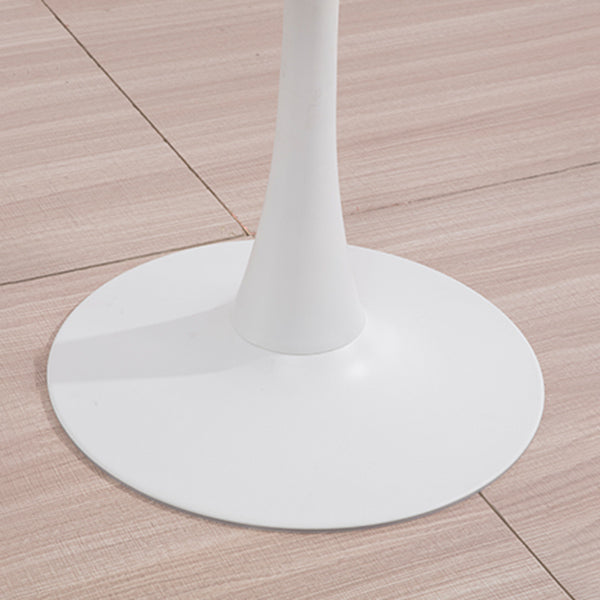 Modern Round Dinette Table Tulip Base Dining Table for Restaurant Clearhalo ' dining_table' 'Dining Tables & Seating' 'Dining Tables' 'furn' 'furn_dining_table' 'Furniture' 'furniture_dining_table' 'Kitchen & Dining Furniture' 'kitchen&dining_furn' 'kitchen' 'kitchen_dining_table' 4577090