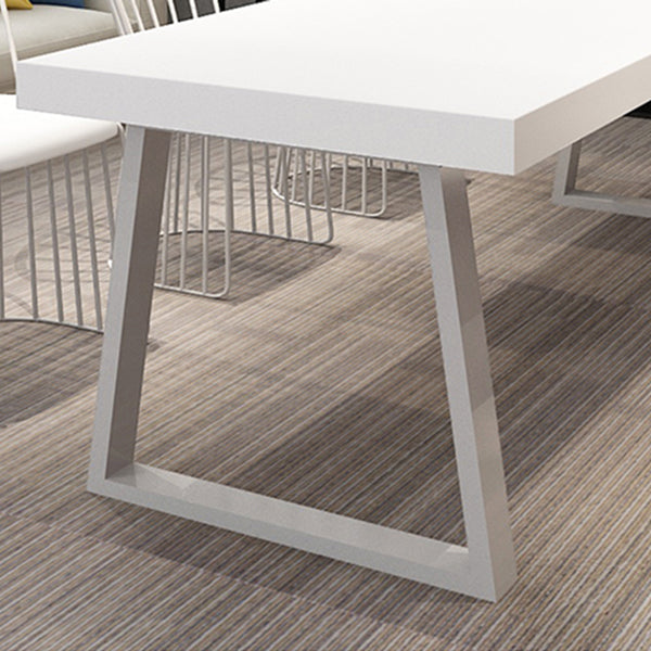Industrial Style Pine Solid Wood Dining Table Sled Base Dining Room Collection Clearhalo ' dining_table' 'Dining Tables & Seating' 'Dining Tables' 'furn' 'furn_dining_table' 'Furniture' 'furniture_dining_table' 'Kitchen & Dining Furniture' 'kitchen&dining_furn' 'kitchen' 'kitchen_dining_table' 4577126