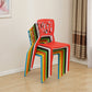 Contemporary Open Back Chair Plastic Stackable Dining Armless Side Chair Clearhalo ' kitchen&dining_furn' 'Dining Chairs' 'Dining Tables & Seating' 'dining_chair' 'furn' 'furn_dining_chair' 'Furniture' 'furniture_dining_chair' 'Kitchen & Dining Furniture' 'kitchen' 4577216