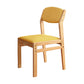 Modern Rubberwood Fabric Side Chair Matte Finish Open Back Dining Chair Clearhalo ' kitchen&dining_furn' 'Dining Chairs' 'Dining Tables & Seating' 'dining_chair' 'furn' 'furn_dining_chair' 'Furniture' 'furniture_dining_chair' 'Kitchen & Dining Furniture' 'kitchen' 4577320