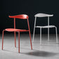 Contemporary Open Back Chair Dining Armless Side Chair with Metal Legs Clearhalo ' kitchen&dining_furn' 'Dining Chairs' 'Dining Tables & Seating' 'dining_chair' 'furn' 'furn_dining_chair' 'Furniture' 'furniture_dining_chair' 'Kitchen & Dining Furniture' 'kitchen' 4577429