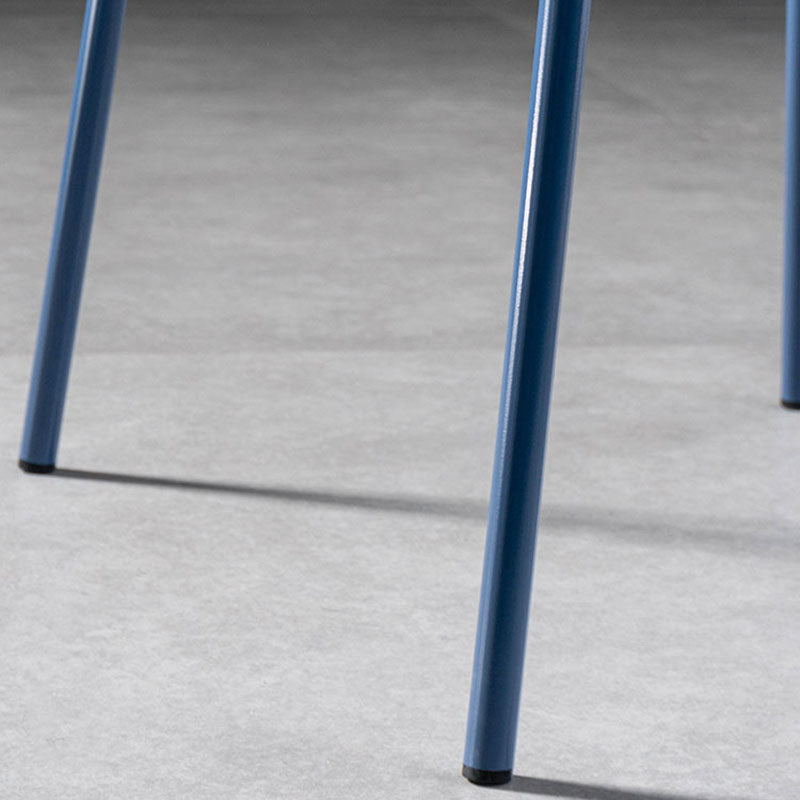 Contemporary Open Back Chair Dining Armless Side Chair with Metal Legs Clearhalo ' kitchen&dining_furn' 'Dining Chairs' 'Dining Tables & Seating' 'dining_chair' 'furn' 'furn_dining_chair' 'Furniture' 'furniture_dining_chair' 'Kitchen & Dining Furniture' 'kitchen' 4577439