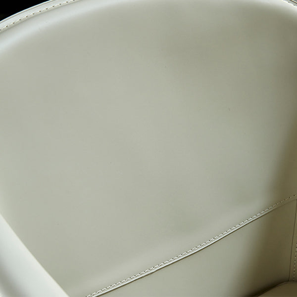 Modern Metal Dining Arm Chair Leather Dining Room Chair for Restaurant Use Clearhalo ' kitchen&dining_furn' 'Dining Chairs' 'Dining Tables & Seating' 'dining_chair' 'furn' 'furn_dining_chair' 'Furniture' 'furniture_dining_chair' 'Kitchen & Dining Furniture' 'kitchen' 4577489