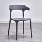 Contemporary Kitchen Chair Dining Armless Side Chair with Plastic Legs Grey 1 Piece Clearhalo ' kitchen&dining_furn' 'Dining Chairs' 'Dining Tables & Seating' 'dining_chair' 'furn' 'furn_dining_chair' 'Furniture' 'furniture_dining_chair' 'Kitchen & Dining Furniture' 'kitchen' 4577520