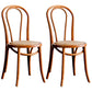 Contemporary Kitchen Chairs Dining Wood Windsor Back Armless Side Chairs Orange 2 Piece Set Clearhalo ' kitchen&dining_furn' 'Dining Chairs' 'Dining Tables & Seating' 'dining_chair' 'furn' 'furn_dining_chair' 'Furniture' 'furniture_dining_chair' 'Kitchen & Dining Furniture' 'kitchen' 4577630