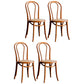 Contemporary Kitchen Chairs Dining Wood Windsor Back Armless Side Chairs Orange 4 Piece Set Clearhalo ' kitchen&dining_furn' 'Dining Chairs' 'Dining Tables & Seating' 'dining_chair' 'furn' 'furn_dining_chair' 'Furniture' 'furniture_dining_chair' 'Kitchen & Dining Furniture' 'kitchen' 4577632