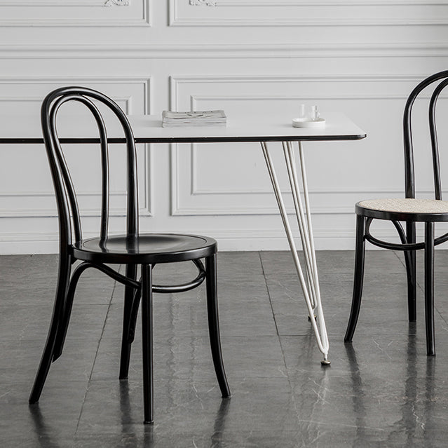 Contemporary Kitchen Chairs Dining Wood Windsor Back Armless Side Chairs Clearhalo ' kitchen&dining_furn' 'Dining Chairs' 'Dining Tables & Seating' 'dining_chair' 'furn' 'furn_dining_chair' 'Furniture' 'furniture_dining_chair' 'Kitchen & Dining Furniture' 'kitchen' 4577640