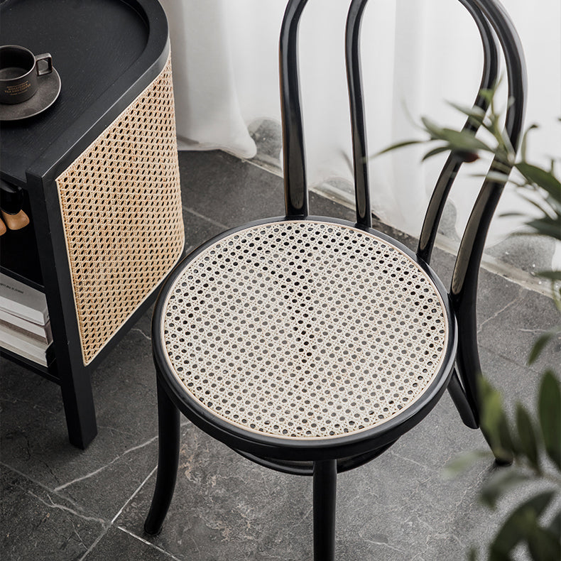 Contemporary Kitchen Chairs Dining Wood Windsor Back Armless Side Chairs Clearhalo ' kitchen&dining_furn' 'Dining Chairs' 'Dining Tables & Seating' 'dining_chair' 'furn' 'furn_dining_chair' 'Furniture' 'furniture_dining_chair' 'Kitchen & Dining Furniture' 'kitchen' 4577642