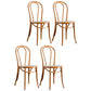 Contemporary Kitchen Chairs Dining Wood Windsor Back Armless Side Chairs Light Brown 4 Piece Set Clearhalo ' kitchen&dining_furn' 'Dining Chairs' 'Dining Tables & Seating' 'dining_chair' 'furn' 'furn_dining_chair' 'Furniture' 'furniture_dining_chair' 'Kitchen & Dining Furniture' 'kitchen' 4577644