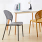 Contemporary Kitchen Stackable Chairs Plastic Dining Armless Side Chair Clearhalo ' kitchen&dining_furn' 'Dining Chairs' 'Dining Tables & Seating' 'dining_chair' 'furn' 'furn_dining_chair' 'Furniture' 'furniture_dining_chair' 'Kitchen & Dining Furniture' 'kitchen' 4577744