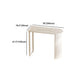 White Modern Style Specialty Bar Table in Faux Marble and Metal Milk Tea Shop Bar Table Clearhalo 'Bar Furniture' 'Bar Tables' 'bar_tables' 'furn' 'furn_bar_tables' 'Furniture' 'furniture_bar_tables' 'Kitchen & Dining Furniture' 4586874