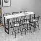 Upholstered Round Counter Bar Stool Backrest Bar Stool with Footrest and Iron Base Clearhalo 'Bar Furniture' 'Bar Stools' 'bar_stools' 'furn' 'furn_bar_stools' 'furniture_bar_stools' 'Kitchen & Dining Furniture' 'kitchen&dining_furn' 'kitchen' 'kitchen_furn' Furniture' 4586965