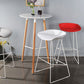 Contemporary Counter Bar Stool Bucket Bar Stool with Footrest Iron Base Clearhalo 'Bar Furniture' 'Bar Stools' 'bar_stools' 'furn' 'furn_bar_stools' 'furniture_bar_stools' 'Kitchen & Dining Furniture' 'kitchen&dining_furn' 'kitchen' 'kitchen_furn' Furniture' 4587006
