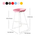 Contemporary Counter Bar Stool Bucket Bar Stool with Footrest Iron Base Clearhalo 'Bar Furniture' 'Bar Stools' 'bar_stools' 'furn' 'furn_bar_stools' 'furniture_bar_stools' 'Kitchen & Dining Furniture' 'kitchen&dining_furn' 'kitchen' 'kitchen_furn' Furniture' 4587018