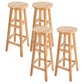 Modern Armless Counter Stool Wood Bar Stool with Wooden Seat and Pedal 4 Piece Set Bar Stool(31"H) Clearhalo 'Bar Furniture' 'Bar Stools' 'bar_stools' 'furn' 'furn_bar_stools' 'furniture_bar_stools' 'Kitchen & Dining Furniture' 'kitchen&dining_furn' 'kitchen' 'kitchen_furn' Furniture' 4587217