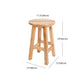 Modern Armless Counter Stool Wood Bar Stool with Wooden Seat and Pedal Clearhalo 'Bar Furniture' 'Bar Stools' 'bar_stools' 'furn' 'furn_bar_stools' 'furniture_bar_stools' 'Kitchen & Dining Furniture' 'kitchen&dining_furn' 'kitchen' 'kitchen_furn' Furniture' 4587219