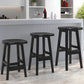 Contemporary Solid Wood Bar Stool Indoor Barstools with Wood Seat and Footrest Clearhalo 'Bar Furniture' 'Bar Stools' 'bar_stools' 'furn' 'furn_bar_stools' 'furniture_bar_stools' 'Kitchen & Dining Furniture' 'kitchen&dining_furn' 'kitchen' 'kitchen_furn' Furniture' 4587230
