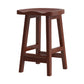 Contemporary Solid Wood Bar Stool Indoor Barstools with Wood Seat and Footrest Walnut 1 Piece Counter Stool (24"H) Clearhalo 'Bar Furniture' 'Bar Stools' 'bar_stools' 'furn' 'furn_bar_stools' 'furniture_bar_stools' 'Kitchen & Dining Furniture' 'kitchen&dining_furn' 'kitchen' 'kitchen_furn' Furniture' 4587235