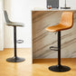 Industrial Style Bar Chair Adjustable Height Leather Seat Metal Leg for Counter Bar Clearhalo 'Bar Furniture' 'Bar Stools' 'bar_stools' 'furn' 'furn_bar_stools' 'furniture_bar_stools' 'Kitchen & Dining Furniture' 'kitchen&dining_furn' 'kitchen' 'kitchen_furn' Furniture' 4587522