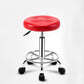 Modern Adjustable Rotatable Counter Stool Steel Mobile Phone Store Bar Stool with Cushion Red 1 Piece Clearhalo 'Bar Furniture' 'Bar Stools' 'bar_stools' 'furn' 'furn_bar_stools' 'furniture_bar_stools' 'Kitchen & Dining Furniture' 'kitchen&dining_furn' 'kitchen' 'kitchen_furn' Furniture' 4587572