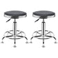 Modern Adjustable Rotatable Counter Stool Steel Mobile Phone Store Bar Stool with Cushion Textured Black 2 Piece Set Clearhalo 'Bar Furniture' 'Bar Stools' 'bar_stools' 'furn' 'furn_bar_stools' 'furniture_bar_stools' 'Kitchen & Dining Furniture' 'kitchen&dining_furn' 'kitchen' 'kitchen_furn' Furniture' 4587594