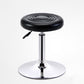 Modern Adjustable Rotatable Counter Stool Steel Mobile Phone Store Bar Stool with Cushion Gold-Black 1 Piece Clearhalo 'Bar Furniture' 'Bar Stools' 'bar_stools' 'furn' 'furn_bar_stools' 'furniture_bar_stools' 'Kitchen & Dining Furniture' 'kitchen&dining_furn' 'kitchen' 'kitchen_furn' Furniture' 4587596