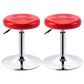 Modern Adjustable Rotatable Counter Stool Steel Mobile Phone Store Bar Stool with Cushion Brick Red 2 Piece Set Clearhalo 'Bar Furniture' 'Bar Stools' 'bar_stools' 'furn' 'furn_bar_stools' 'furniture_bar_stools' 'Kitchen & Dining Furniture' 'kitchen&dining_furn' 'kitchen' 'kitchen_furn' Furniture' 4587600