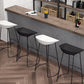 Industrial Style Bar-stool Bucket PP Seat Sled Iron Legs for Kitchen Bar Clearhalo 'Bar Furniture' 'Bar Stools' 'bar_stools' 'furn' 'furn_bar_stools' 'furniture_bar_stools' 'Kitchen & Dining Furniture' 'kitchen&dining_furn' 'kitchen' 'kitchen_furn' Furniture' 4587635
