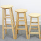 Modern Armless Backless Counter Stool Wood Dessert Shop Bar Stool with Wooden Seat Clearhalo 'Bar Furniture' 'Bar Stools' 'bar_stools' 'furn' 'furn_bar_stools' 'furniture_bar_stools' 'Kitchen & Dining Furniture' 'kitchen&dining_furn' 'kitchen' 'kitchen_furn' Furniture' 4587665