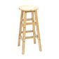 Modern Armless Backless Counter Stool Wood Dessert Shop Bar Stool with Wooden Seat Clearhalo 'Bar Furniture' 'Bar Stools' 'bar_stools' 'furn' 'furn_bar_stools' 'furniture_bar_stools' 'Kitchen & Dining Furniture' 'kitchen&dining_furn' 'kitchen' 'kitchen_furn' Furniture' 4587671