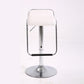 Modern Style Metal Bar Stool with Swivel and Adjustable Height Bar Stool 30-inches White Chrome 1 Piece Clearhalo 'Bar Furniture' 'Bar Stools' 'bar_stools' 'furn' 'furn_bar_stools' 'furniture_bar_stools' 'Kitchen & Dining Furniture' 'kitchen&dining_furn' 'kitchen' 'kitchen_furn' Furniture' 4587771