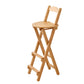 Contemporary Solid Wood Barstool Folding Bar Stool for Restaurant Wood 1 Piece Bar Stool(30"H) Clearhalo 'Bar Furniture' 'Bar Stools' 'bar_stools' 'furn' 'furn_bar_stools' 'furniture_bar_stools' 'Kitchen & Dining Furniture' 'kitchen&dining_furn' 'kitchen' 'kitchen_furn' Furniture' 4587815