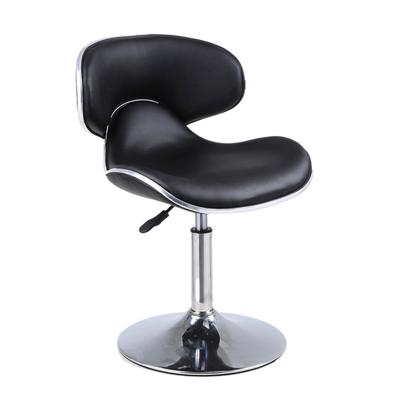 Modern Style Metal Bar Stool with Swivel and Adjustable Height Dining Room Bar Stool Antique Black 1 Piece Clearhalo 'Bar Furniture' 'Bar Stools' 'bar_stools' 'furn' 'furn_bar_stools' 'furniture_bar_stools' 'Kitchen & Dining Furniture' 'kitchen&dining_furn' 'kitchen' 'kitchen_furn' Furniture' 4587841