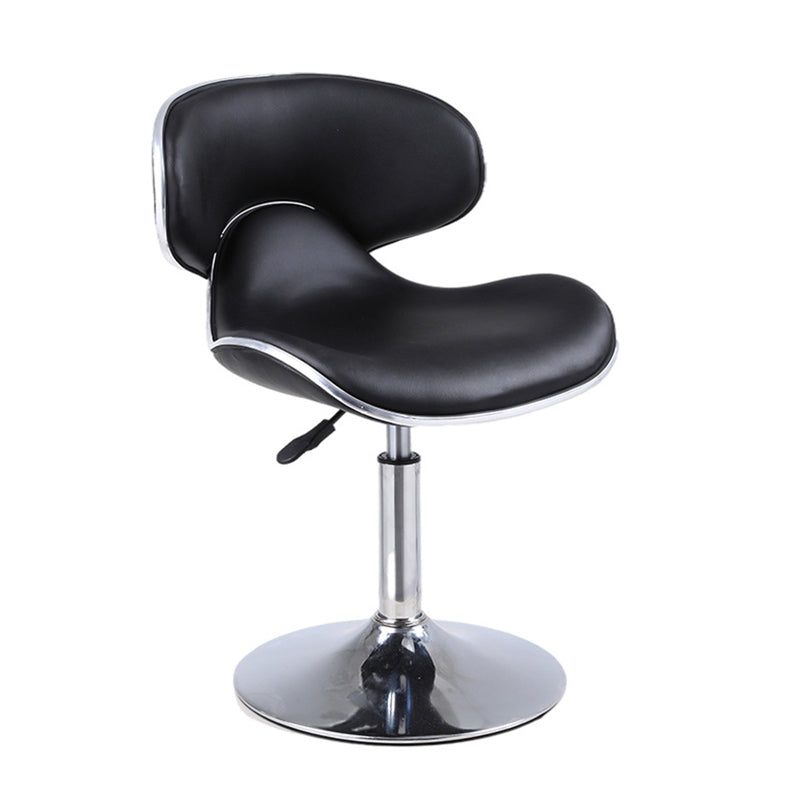 Modern Style Metal Bar Stool with Swivel and Adjustable Height Dining Room Bar Stool Clearhalo 'Bar Furniture' 'Bar Stools' 'bar_stools' 'furn' 'furn_bar_stools' 'furniture_bar_stools' 'Kitchen & Dining Furniture' 'kitchen&dining_furn' 'kitchen' 'kitchen_furn' Furniture' 4587842