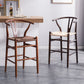 Scandinavian Wood Counter Stools Low Back Indoor Single Bar Stool with 4 Legs Clearhalo 'Bar Furniture' 'Bar Stools' 'bar_stools' 'furn' 'furn_bar_stools' 'furniture_bar_stools' 'Kitchen & Dining Furniture' 'kitchen&dining_furn' 'kitchen' 'kitchen_furn' Furniture' 4587896