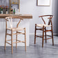 Scandinavian Wood Counter Stools Low Back Indoor Single Bar Stool with 4 Legs Clearhalo 'Bar Furniture' 'Bar Stools' 'bar_stools' 'furn' 'furn_bar_stools' 'furniture_bar_stools' 'Kitchen & Dining Furniture' 'kitchen&dining_furn' 'kitchen' 'kitchen_furn' Furniture' 4587908