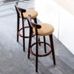 Contemporary Solid Wood Barstool Bristol Bar Stool with Footrest and Low Back Clearhalo 'Bar Furniture' 'Bar Stools' 'bar_stools' 'furn' 'furn_bar_stools' 'furniture_bar_stools' 'Kitchen & Dining Furniture' 'kitchen&dining_furn' 'kitchen' 'kitchen_furn' Furniture' 4587915