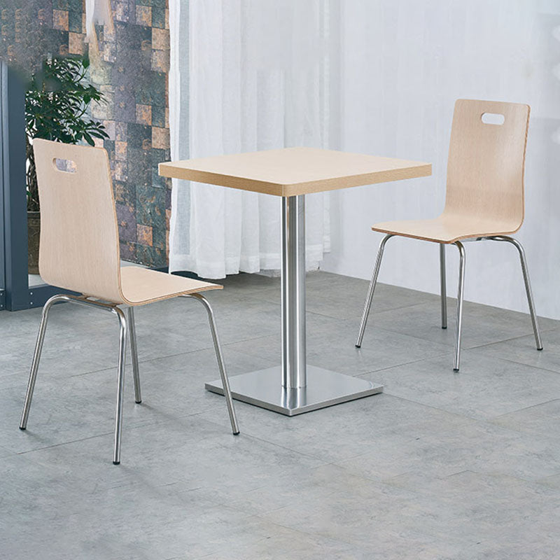 Modern 1/3/5 Pieces Dining Set Solid Wood Dining Furniture for Dining Room 3 Pieces: Table, 2 Light Wood Chairs Clearhalo 'Dining Room Sets' 'Dining Tables & Seating' 'dining_room_set' 'furn' 'furn_dining_room_set' 'Furniture' 'furniture_dining_room_set' 'Kitchen & Dining Furniture' 'kitchen&dining_furn' 'kitchen' 4587944