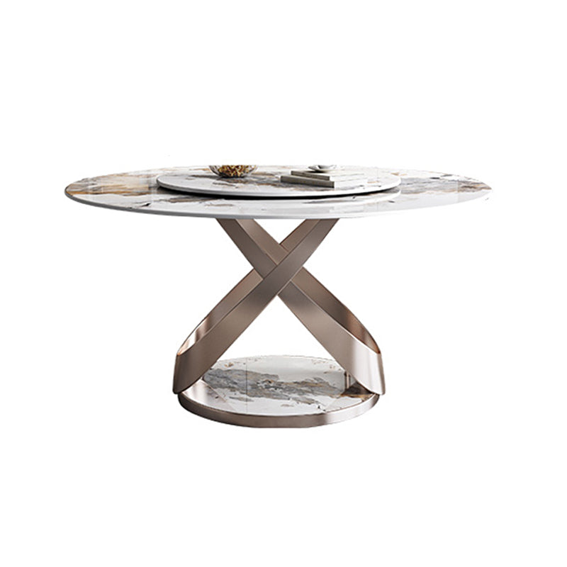 Modern 1/2/5/7/9 Pieces Table and Chair Set Sintered Stone Dining Table with Chairs Clearhalo 'Dining Room Sets' 'Dining Tables & Seating' 'dining_room_set' 'furn' 'furn_dining_room_set' 'Furniture' 'furniture_dining_room_set' 'Kitchen & Dining Furniture' 'kitchen&dining_furn' 'kitchen' 4587973