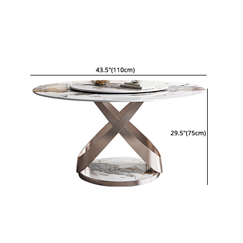 Modern 1/2/5/7/9 Pieces Table and Chair Set Sintered Stone Dining Table with Chairs Clearhalo 'Dining Room Sets' 'Dining Tables & Seating' 'dining_room_set' 'furn' 'furn_dining_room_set' 'Furniture' 'furniture_dining_room_set' 'Kitchen & Dining Furniture' 'kitchen&dining_furn' 'kitchen' 4587977