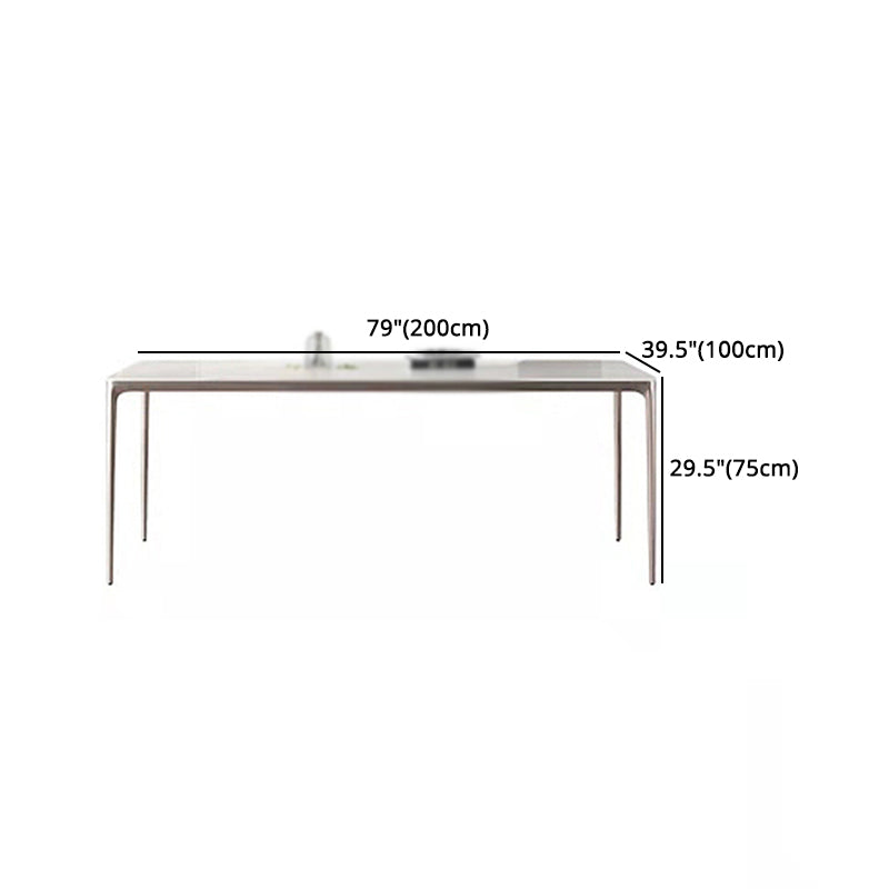 Modern 1/2/4/5/6 Pieces Table and Chairs Dining Set Sintered Stone Table and Chair Set Clearhalo 'Dining Room Sets' 'Dining Tables & Seating' 'dining_room_set' 'furn' 'furn_dining_room_set' 'Furniture' 'furniture_dining_room_set' 'Kitchen & Dining Furniture' 'kitchen&dining_furn' 'kitchen' 4587998