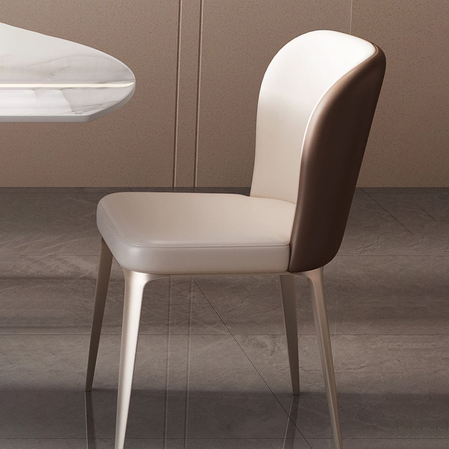 Contemporary 1/4/7 Pieces Dining Set Sintered Stone Dining Room Set Clearhalo 'Dining Room Sets' 'Dining Tables & Seating' 'dining_room_set' 'furn' 'furn_dining_room_set' 'Furniture' 'furniture_dining_room_set' 'Kitchen & Dining Furniture' 'kitchen&dining_furn' 'kitchen' 4588005