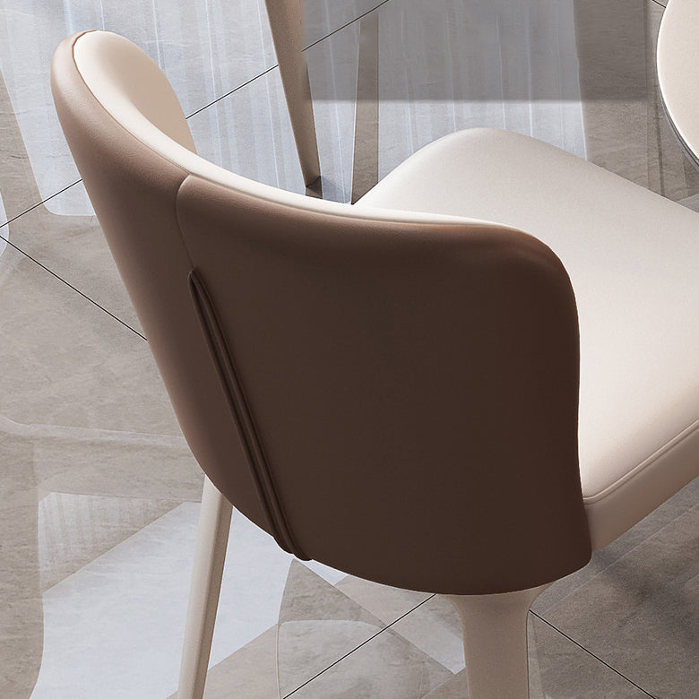 Contemporary 1/4/7 Pieces Dining Set Sintered Stone Dining Room Set Clearhalo 'Dining Room Sets' 'Dining Tables & Seating' 'dining_room_set' 'furn' 'furn_dining_room_set' 'Furniture' 'furniture_dining_room_set' 'Kitchen & Dining Furniture' 'kitchen&dining_furn' 'kitchen' 4588009