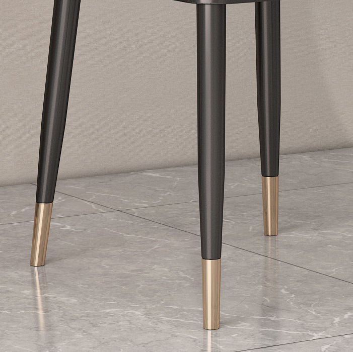 Contemporary 1/4/5/7 Pieces Dining Table and Chairs Rectangle Dining Table Set Clearhalo 'Dining Room Sets' 'Dining Tables & Seating' 'dining_room_set' 'furn' 'furn_dining_room_set' 'Furniture' 'furniture_dining_room_set' 'Kitchen & Dining Furniture' 'kitchen&dining_furn' 'kitchen' 4588028