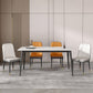 Contemporary 1/4/5/7 Pieces Dining Table and Chairs Rectangle Dining Table Set Clearhalo 'Dining Room Sets' 'Dining Tables & Seating' 'dining_room_set' 'furn' 'furn_dining_room_set' 'Furniture' 'furniture_dining_room_set' 'Kitchen & Dining Furniture' 'kitchen&dining_furn' 'kitchen' 4588029