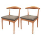 Minimalist 1/2/5 Pieces Dining Table Set Solid Wood Dining Table and Wood Chairs 2 Natural Chairs Clearhalo 'Dining Room Sets' 'Dining Tables & Seating' 'dining_room_set' 'furn' 'furn_dining_room_set' 'Furniture' 'furniture_dining_room_set' 'Kitchen & Dining Furniture' 'kitchen&dining_furn' 'kitchen' 4588039