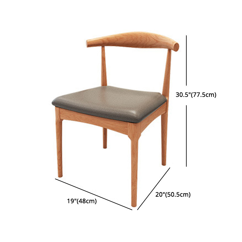 Minimalist 1/2/5 Pieces Dining Table Set Solid Wood Dining Table and Wood Chairs Clearhalo 'Dining Room Sets' 'Dining Tables & Seating' 'dining_room_set' 'furn' 'furn_dining_room_set' 'Furniture' 'furniture_dining_room_set' 'Kitchen & Dining Furniture' 'kitchen&dining_furn' 'kitchen' 4588059