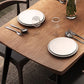 Industrial 1/5 pieces Dinette Set Solid Wood Dining Table with Chairs Clearhalo 'Dining Room Sets' 'Dining Tables & Seating' 'dining_room_set' 'furn' 'furn_dining_room_set' 'Furniture' 'furniture_dining_room_set' 'Kitchen & Dining Furniture' 'kitchen&dining_furn' 'kitchen' 4588143